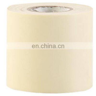 HVAC without   Non Adhesive Glue roll aluminum Copper tube duct pipe insulation pipe  tape for air conditioner pvc wrapping tape