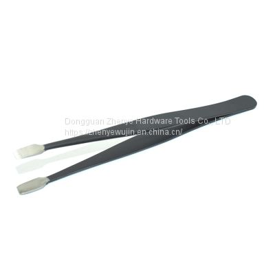 Wide flat head flat head tweezers Stamp clip tweezers ESD34A - SA anti-static flat head tweezers