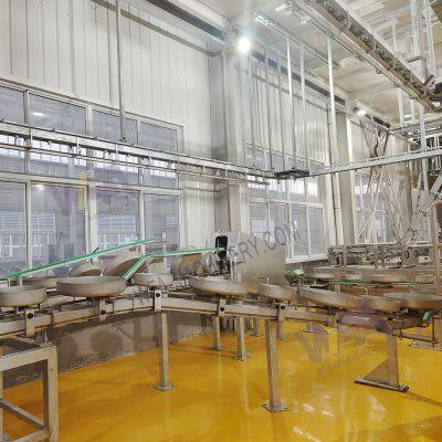 Customized project pig slaughter line offal synchronous quarantine conveyor for slaughterhouse equipment