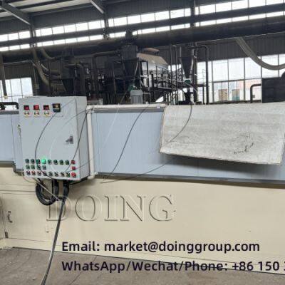 Photovoltaic solar panels Frame Glass recycling production machine