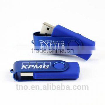 custom Promotional Metal Swivel Usb Flash Drive