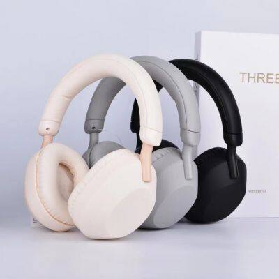 Professional Sport Wireless Bluetooths Headset Built in Mic Active Noise Cancellation Headphones for PC Computer Smartphone