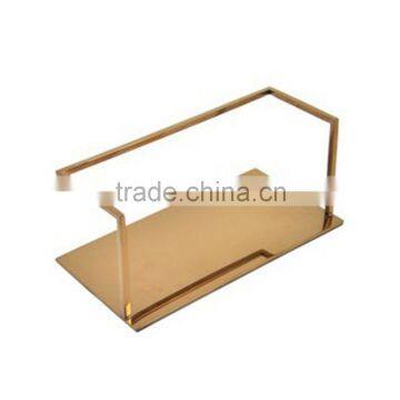 Metal Wallet Display Holder Purse Display Stainless Steel Wallet Rack photo-5