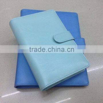 Different size pu leather bound notebook