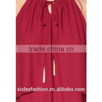 OEM Supply Women Dress 2016 New Arrival Fashionable Sexy Dress Cotton Dress D282 photo-6