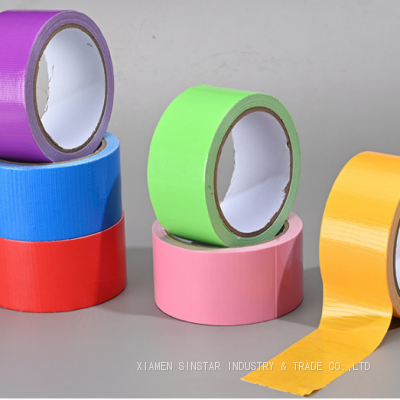 Waterproof Cloth Duct Tape Synthetic Rubber White Yellow Black Cloth Tape Duct Cloth Tape for Sealing of Joints photo-3