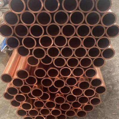 ASTM B280 99.9% Red Copper Water Pipe C1100 C12200 Insulated Copper Pipe Straight Brass Tube Pancake Coil Copper Pipe for Air Condition Refrigerator