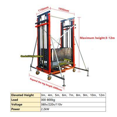 Hydraulic Scaffold Lift Platform Electric Scaffolding photo-2