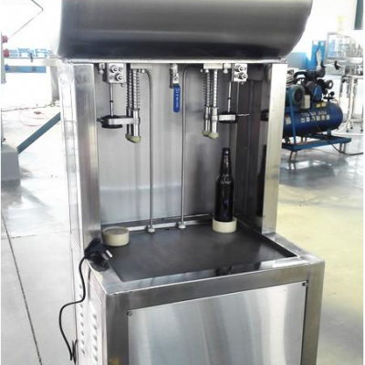 50Hz SUS304 Automatic Glass Bottle Filling Machine For Beer / Beverage photo-4