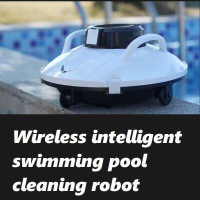 Wireless intelligent swimming pool cleaning robot