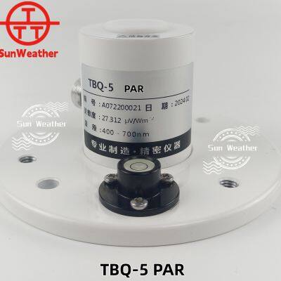 TBQ-5 Type Photosynthetically Active Radiation PAR Sensor Photosynthesis 400-700nm Measurement Crop Growth Sensor for Farming