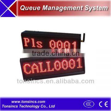 Tonsincs Queue Token Number Dot Matrix LED Counter/Teller Display