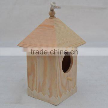 Wooden cheap bird house