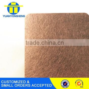 PVD color coating stainless steel vibration panel