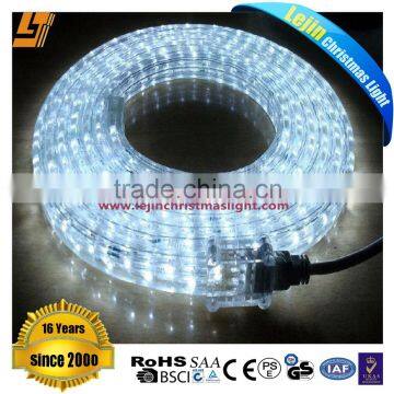 220v 100m 36leds/m IP65 Flat 3 Wires Led Rope Light Professional Christmas Lights