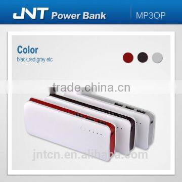 Factory direct deal power bank ,Professional power bank manufacturer 20000mah THRREE OUTPUT POWER BANK