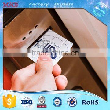 MDH87 13.56 mhz rfid chip pvc hotel room key cards