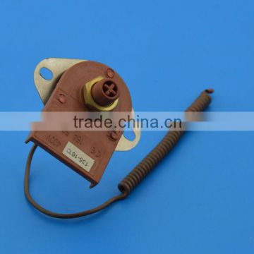 Capillary thermostat and bimetal thermostat for oven use