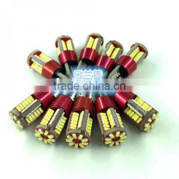 Super Bright Auto 12v Led T10 4014 27SMD Canbus Interior Led Light for Car photo-3