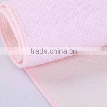 Waterproof Bamboo & 3D Air Mesh Fabric Baby Changing Pad Liner photo-4