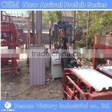 Automatic roof tiles machine