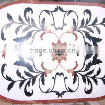 Marble Stone Water Jet Pattern Floor Medallion HHM-SD006