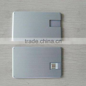 USB Cards With Laser Etching Designs Metal Card Usb photo-2