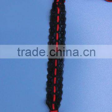 Black Red Sexy Shapewear,slimming Body Suit With Red Bow photo-6