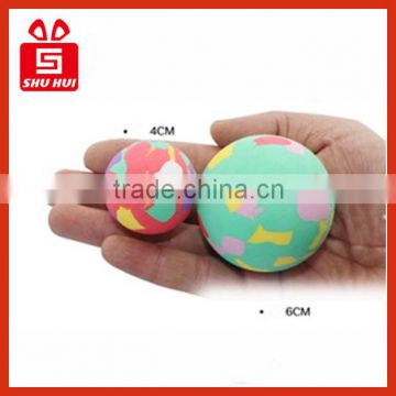 Various size EVA foam ball / Promotion eva ball with precise holes