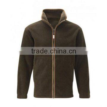 100% polyester wholesale custom winter fleece jacket men casual jacket custom