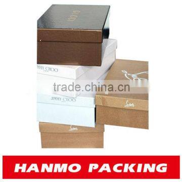 custom made&printed paper high-heel shoe box factory price