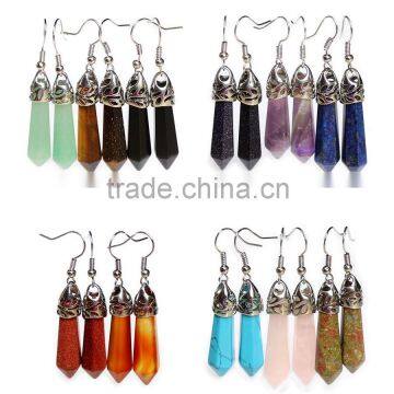 Fashion Earrings, Colorful Zircon Earrings, PES-A002