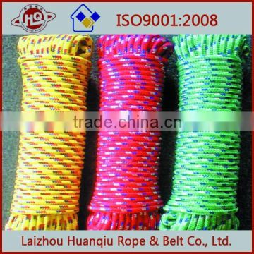 colorful pp braided rope with cheap price