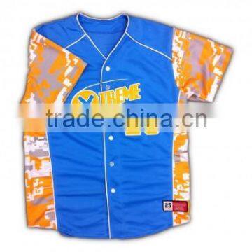 camo baseball uniforms/ designed baseball uniforms/ team baseball uniforms