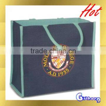 2014 made in china fashion new jute shopping bag