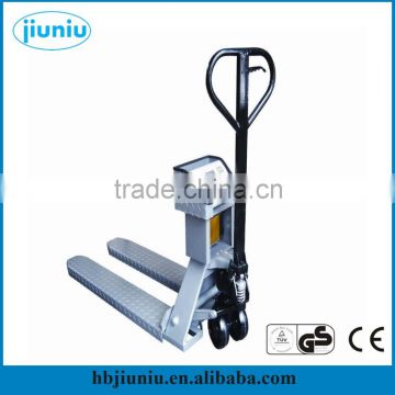 Scale pallet truck, hand pallet truck with scale