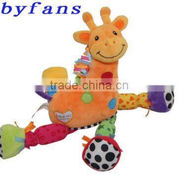 Babyfans Plush Toy With Bell Baby Bed Hanging Toy Baby Rattle Toys photo-3