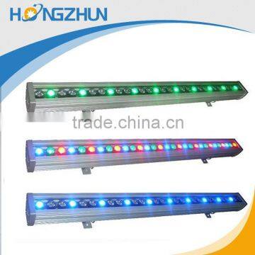 High bright modern 18w linear rgb wall washer led light