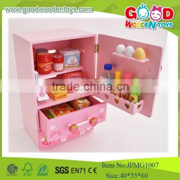 2015 Good And High Quality Kids Pretend Set Toys,Strawberry Wooden Refrigerator Toys,Play Wooden Kitchen                        
                                                Quality Choice