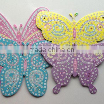 butterfly diy mosaic eva sticker for children