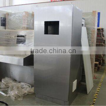 distribution box type outdoor stainless steel cabinet, water proof low price OEM CE certificate