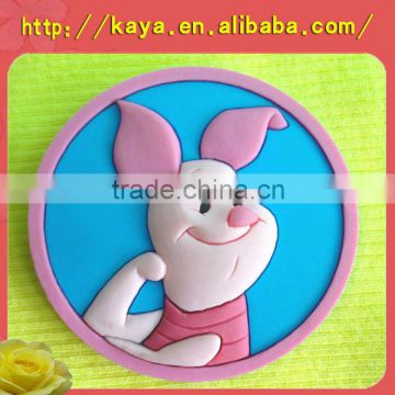 OEM embossed plastic molded badge