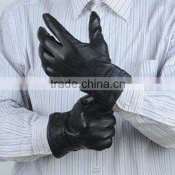 High Quality Wearproof Men Stylish Goatskin Gloves