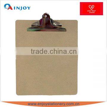 A3 wooden clip board with metal clip