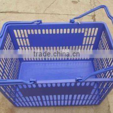 Hot Upscale Plastic Retail Store Basket Supermarket Basket Shopping Basket photo-3
