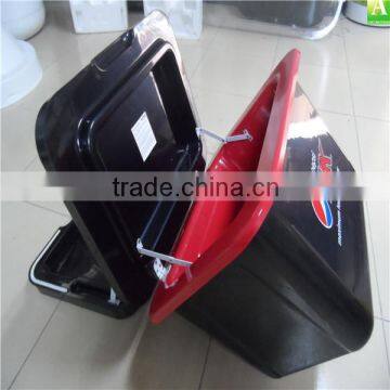 Vacuum thermoforming red portable ice pail for beer plastic box