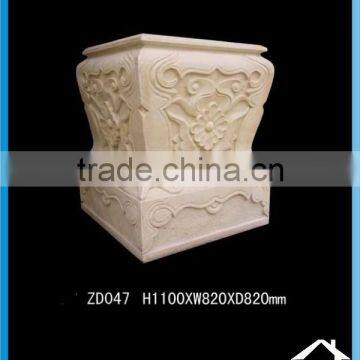 Antique marble stand for statue