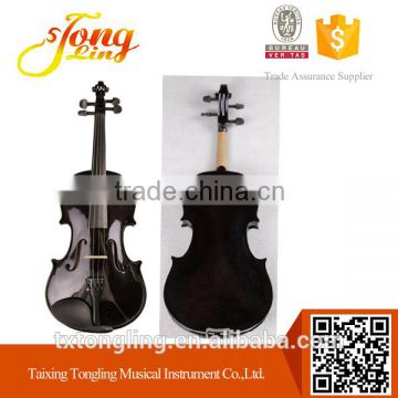 color pink violin for beginners or student Tongling violin TL001-BK