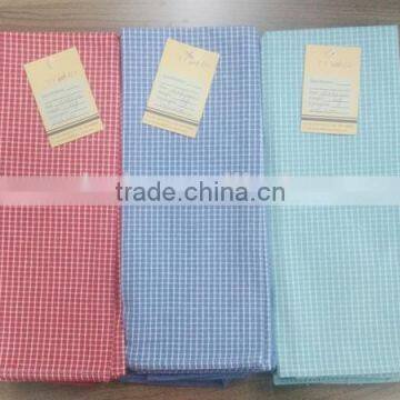 china supplier check colours tea/kitchen towel