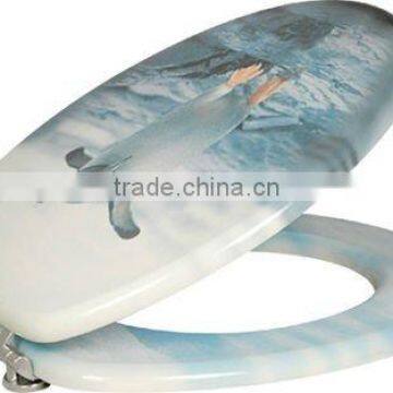 Dolphin design toilet seats